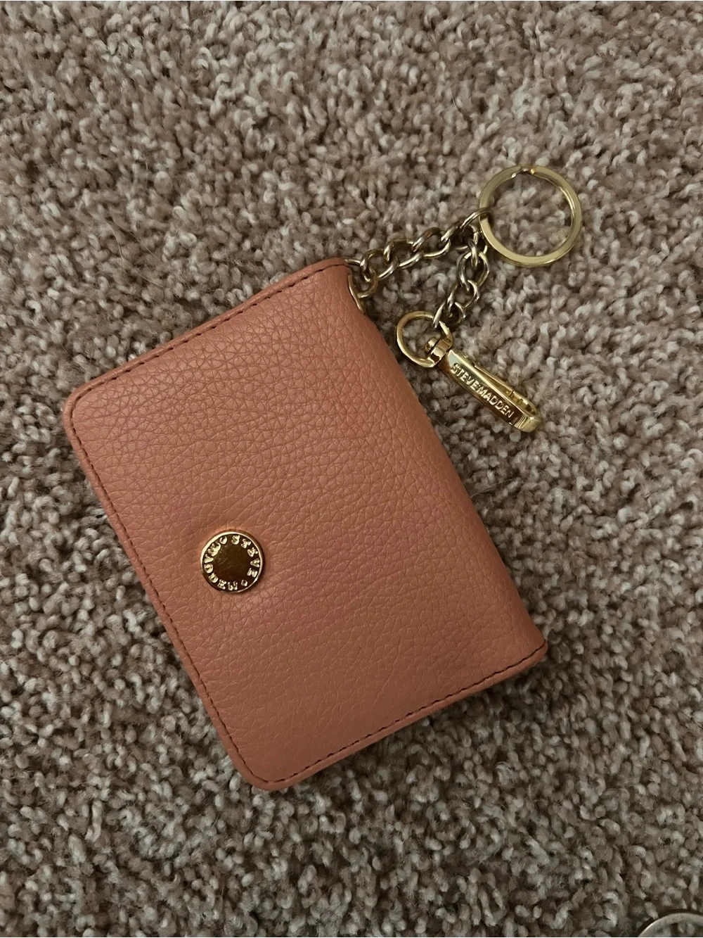 Steve Madden Pink Bi-Fold Wallet